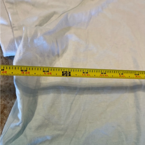 2 NEW Woman Within Womans Shirt 2X 26/28 Blue V Neck Short Sleeve Polo Ombre Lot - Picture 7 of 9